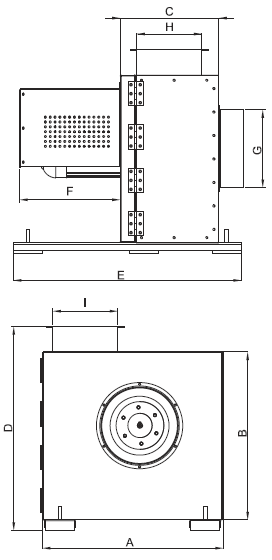 Вентилятор Bahcivan BKEF-T-315 кухонный вытяжной