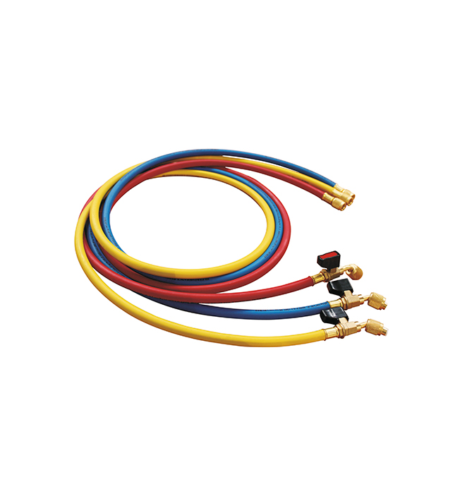 Заправочные шланги с шаровым краном R410a/150 см