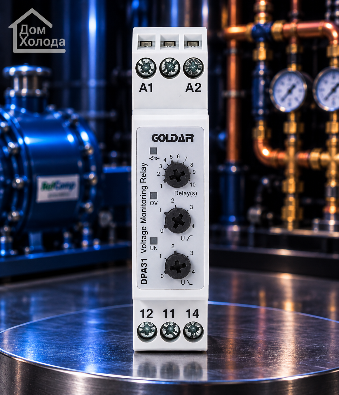 Реле контроля напряжения Goldair DPA31