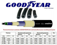 Шланг тонкостенный G12 GoodYear для автокондиционеров
