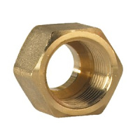 011L1135R РИДАН Гайка накидная NS4-6M (3/8" - 10 mm)