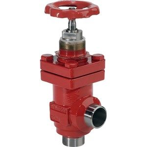 148B5522 Danfoss клапан запорный угловой SVA-S 32 SOC ANG H-WHEEL (с маховиком)